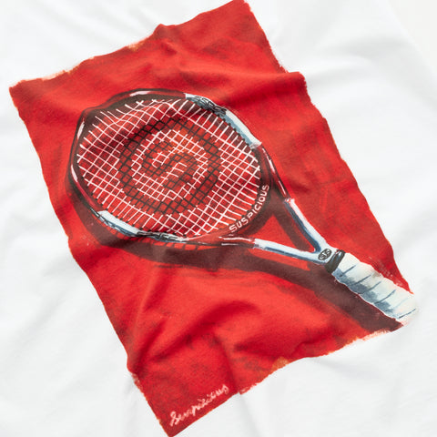 GTD / Racket Tee - White