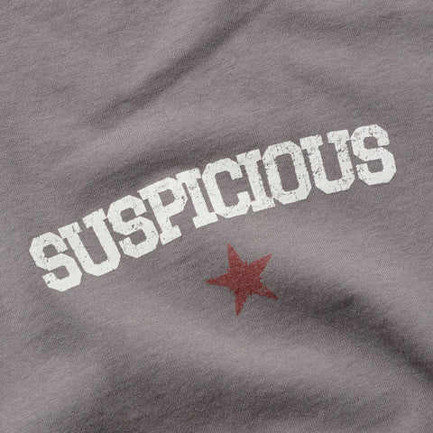 Suspicious Cowboys / Ranch Ringer Tee - Washed Charcoal