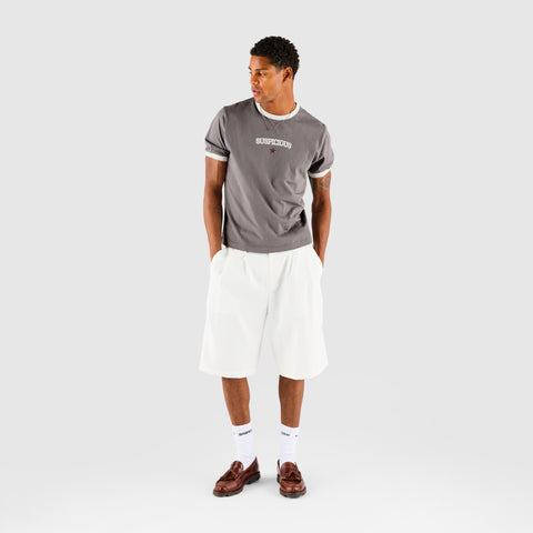Suspicious Cowboys / Ranch Ringer Tee - Washed Charcoal