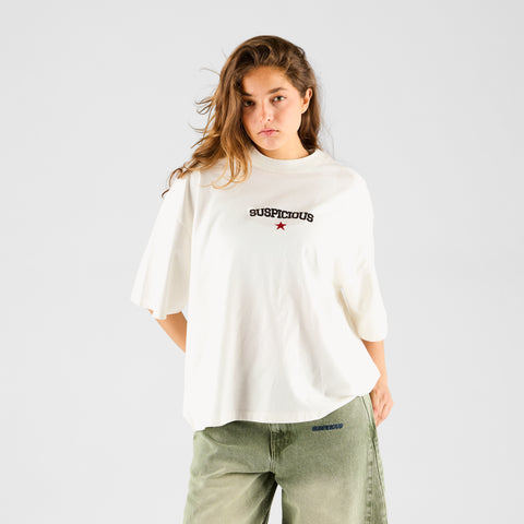Suspicious Cowboys / Ranch Tee - Natural
