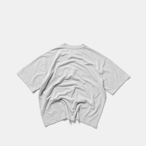 Summer Stripes / Red Layered SSPCS Applique Tee - Ash