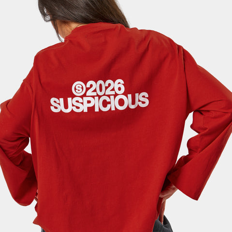 Spring 1 / S2026 Longlseeve - Ruby Red