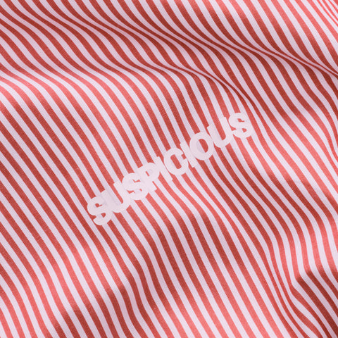 Spring 1 / S2026 Split Shortsleeve Shirt - Ruby