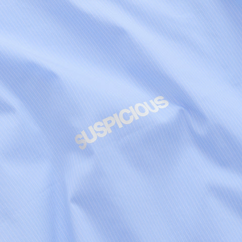 Spring 1 / S2026 Striped Shortsleeve Shirt - Light Blue