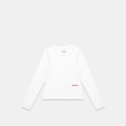 Spring 1 / S2026 Tight Longsleeve - White