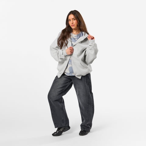 Spring 1 / S2026 Zip-Up Hoodie - Ash