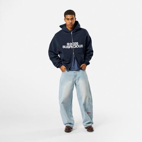 Spring 1 / S2026 Zip-Up Hoodie - Nightfall