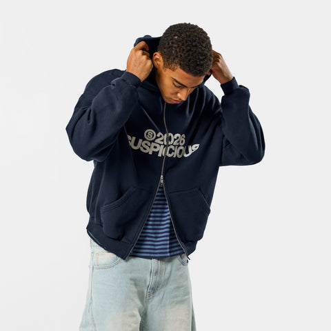 Spring 1 / S2026 Zip-Up Hoodie - Nightfall