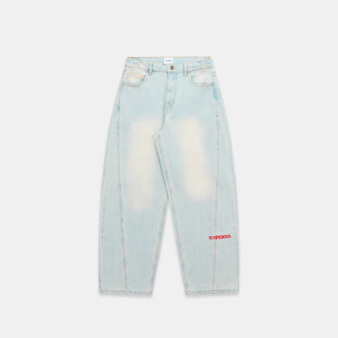 Spring 1 / S Barrel Jeans - Bleached