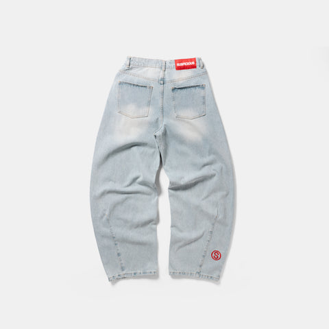 Spring 1 / S Barrel Jeans - Bleached