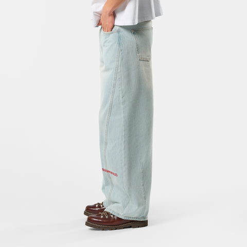 Spring 1 / S Barrel Jeans - Bleached