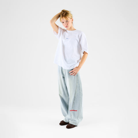 Spring 1 / S Barrel Jeans - Bleached