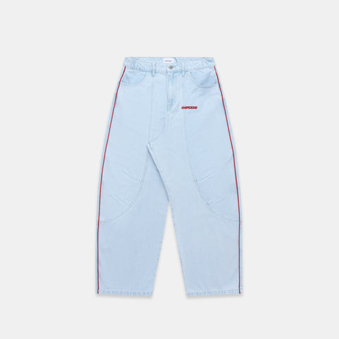 Off Season / S Club Big Barrel Jeans - Bleached