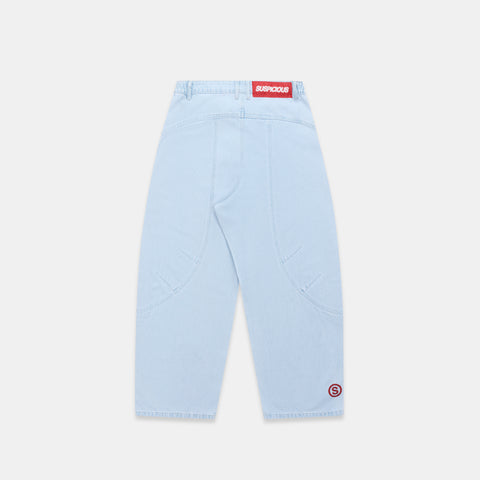 Off Season / S Club Big Barrel Jeans - Bleached
