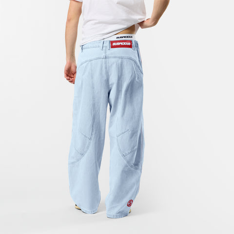 Off Season / S Club Big Barrel Jeans - Bleached