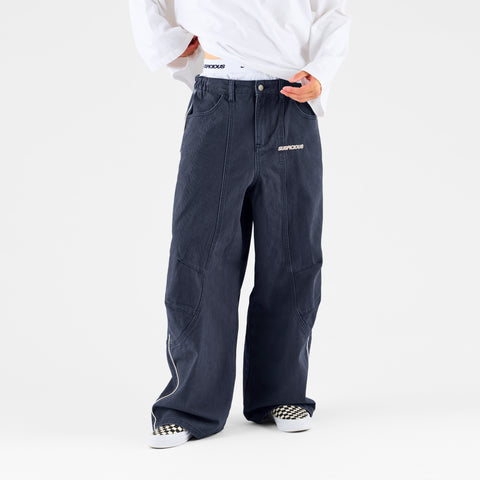 Off Season / S Club Big Barrel Jeans - Nightfall