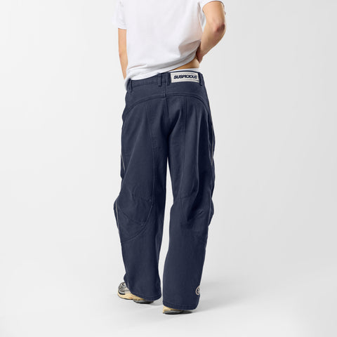Off Season / S Club Big Barrel Jeans - Nightfall