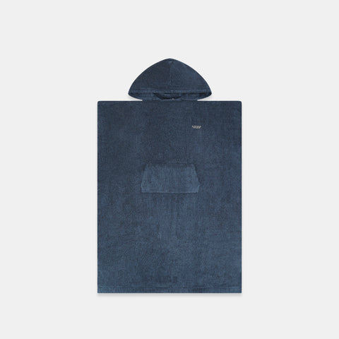 Essentials Towel Poncho - Coastal Blue
