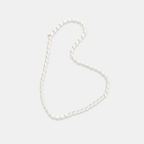 Spring / Beads Necklace - White