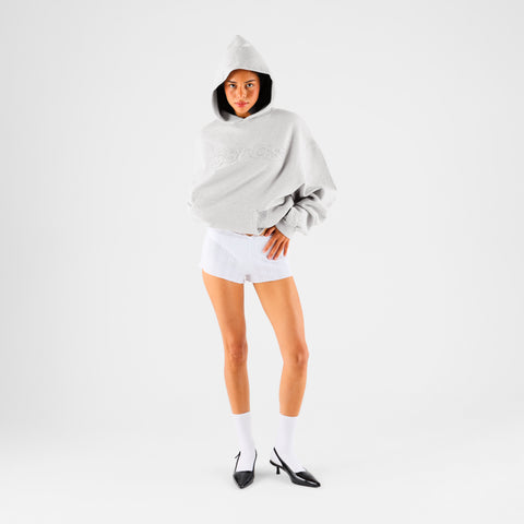 Summer Stripes / SSPCS Applique Hoodie - Ash