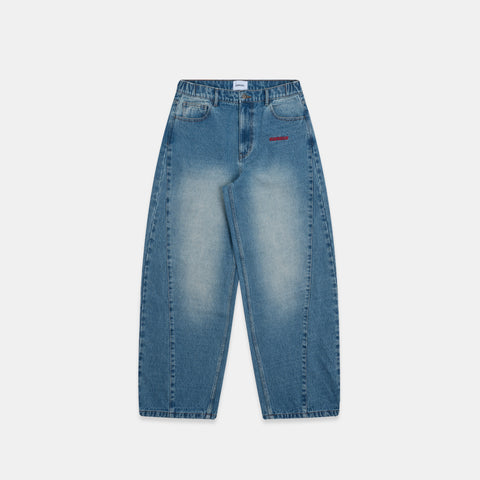 PL / SSPCS Club Barrel Jeans - Washed Blue