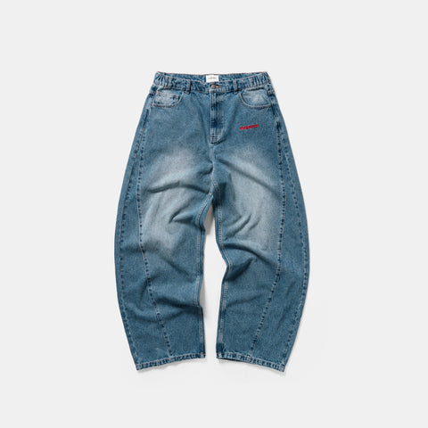 PL / SSPCS Club Barrel Jeans - Washed Blue