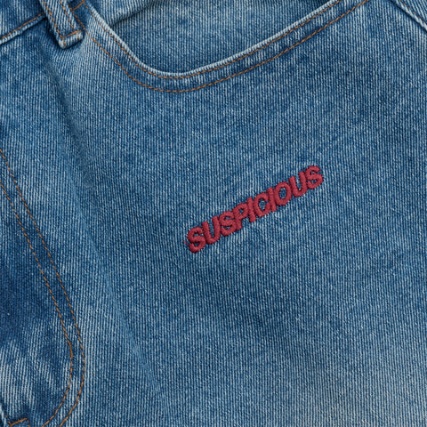 PL / SSPCS Club Barrel Jeans - Washed Blue