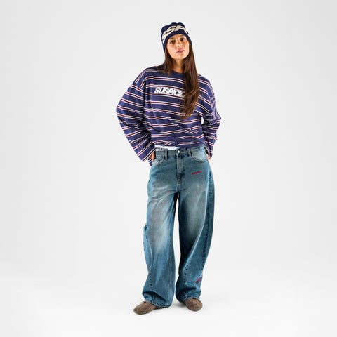 PL / SSPCS Club Barrel Jeans - Washed Blue