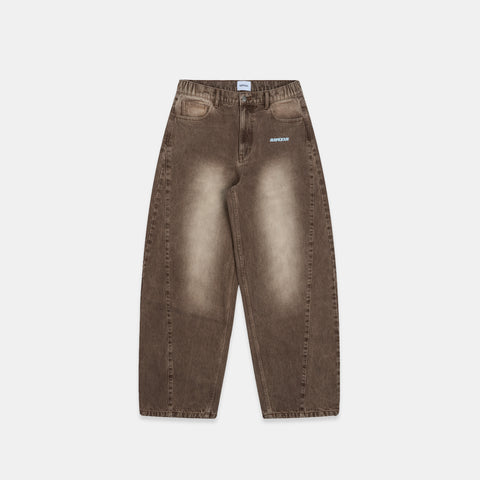 PL / SSPCS Club Barrel Jeans - Washed Espresso