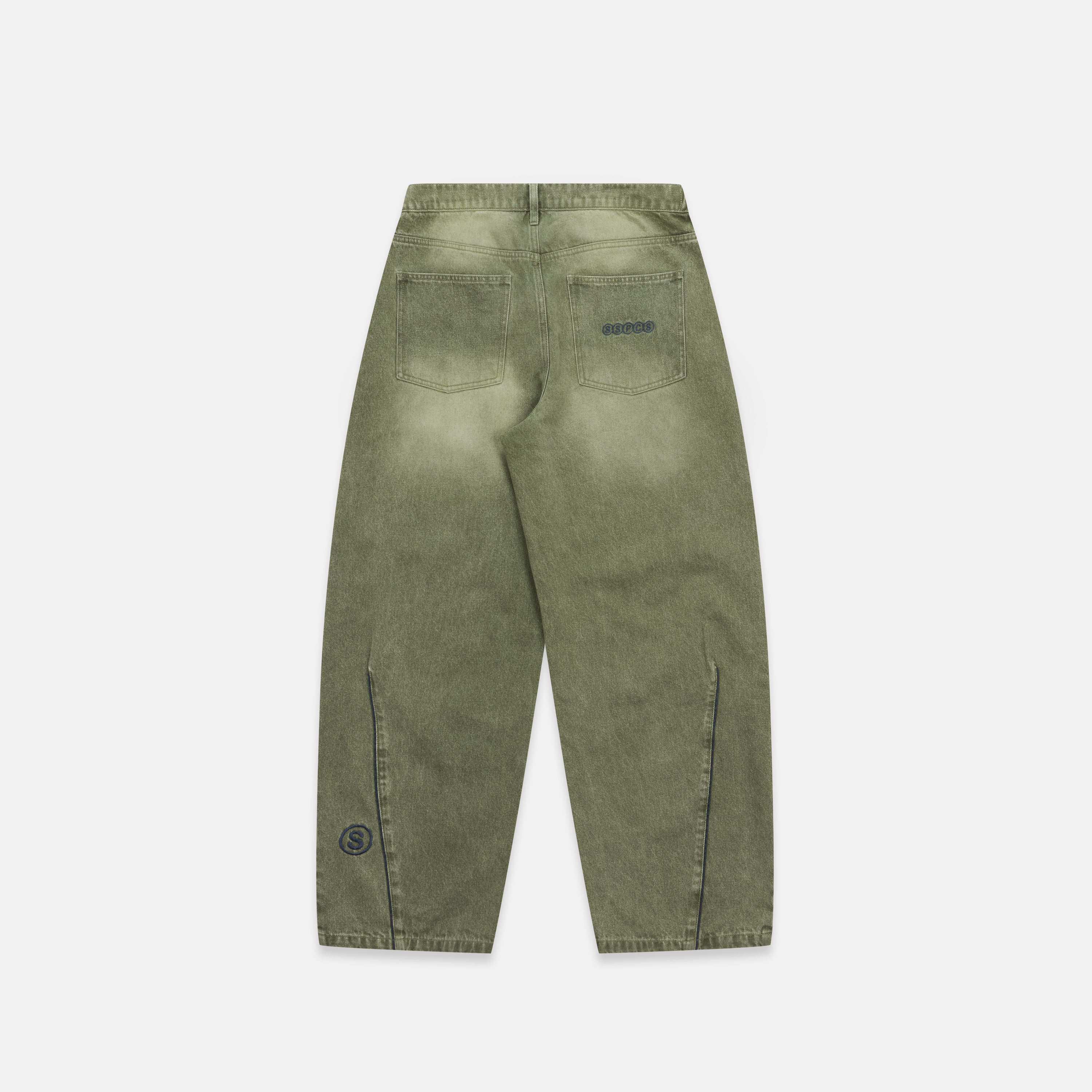 SSPCS Club Barrel Jeans - Washed Matcha – Suspicious Antwerp