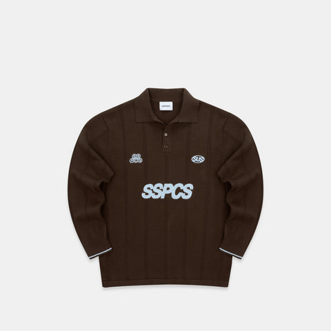 Fall / SSPCS Club Longsleeve Cotton Polo - Brown