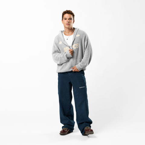 Fall / SSPCS Club Vintage Zip-Up - Neutral Heather