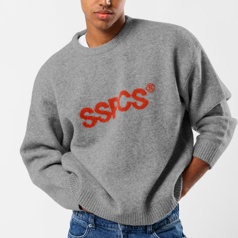 Winter2 / SSPCS Knitted Sweat - Neutral Heather