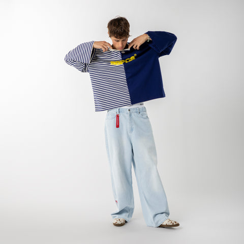 PL / SSPCS Split Longsleeve - Dark Blue