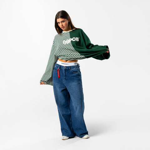 Buongiorno / SSPCS Split Longsleeve - Forest green