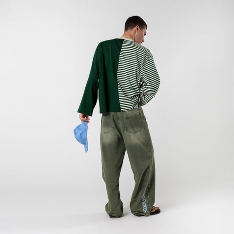 PL / SSPCS Split Longsleeve - Forest green