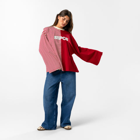 Buongiorno / SSPCS Split Longsleeve - Ruby