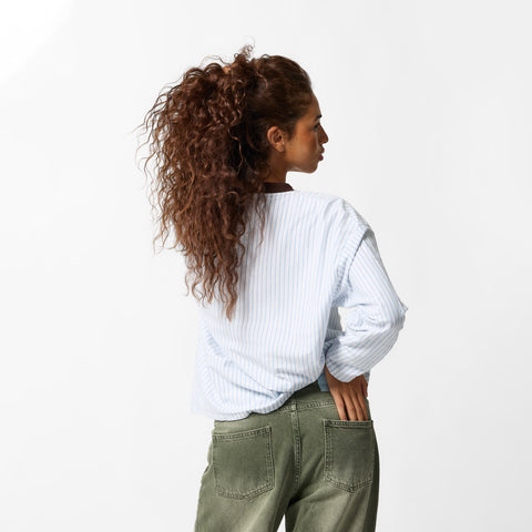 Fall / SSPCS Striped Longsleeve - Celestial Blue