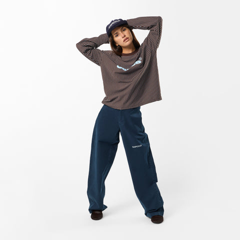 Fall / SSPCS Striped Longsleeve - Espresso