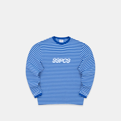 Summer Stripes / SSPCS Striped Ringer Longsleeve - Blue