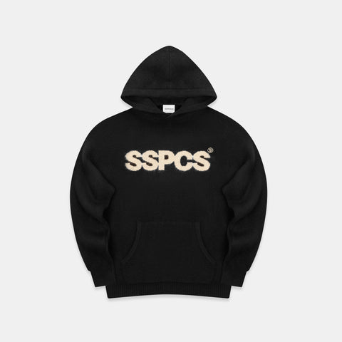 Fall / SSPCS Knitted Hoodie - Black