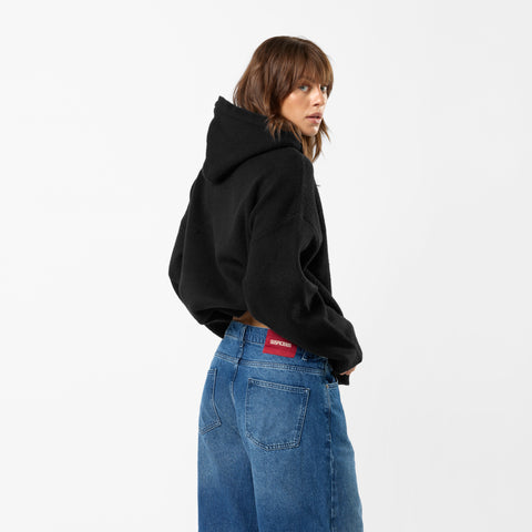 Fall / SSPCS Knitted Hoodie - Black