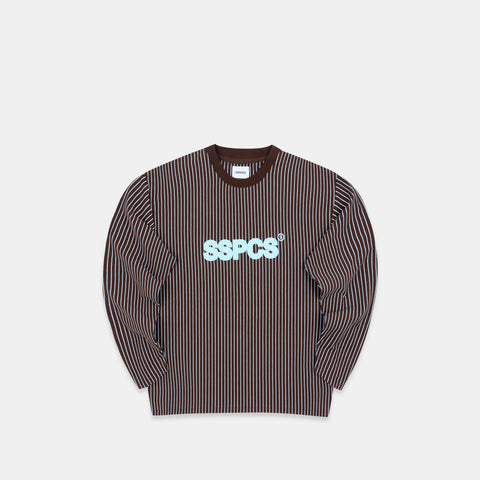 Fall / SSPCS Striped Longsleeve - Espresso