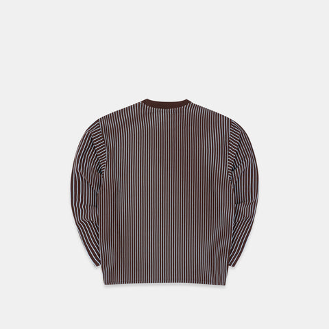 Fall / SSPCS Striped Longsleeve - Espresso