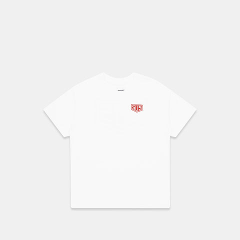 Racer / SUS Logo Tee - White