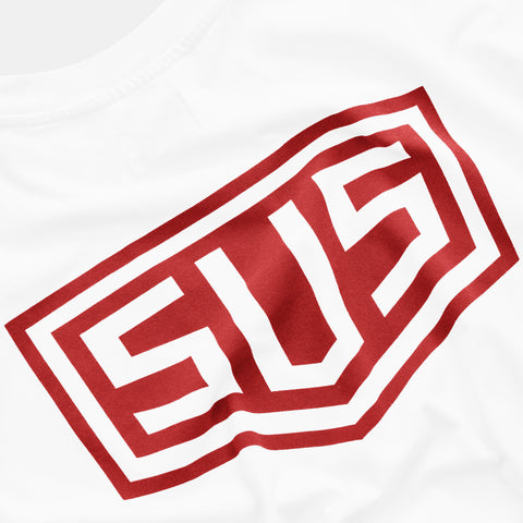 Racer / SUS Logo Tee - White