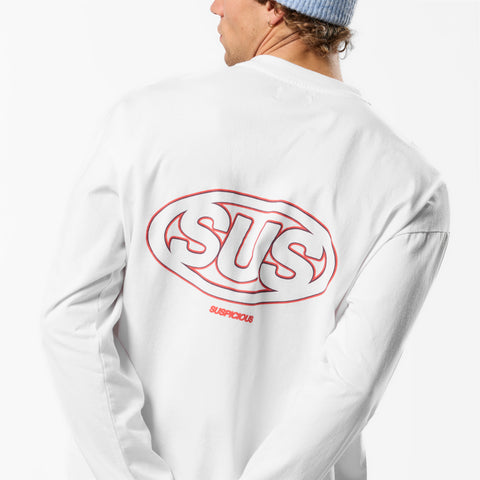 PL / SUS Longsleeve - White