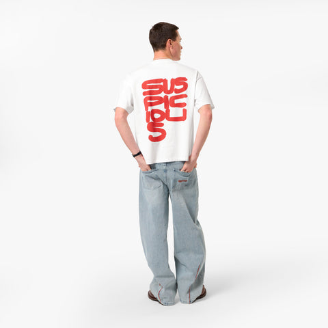 GTD / S(us)USPICIOUS Tee - White