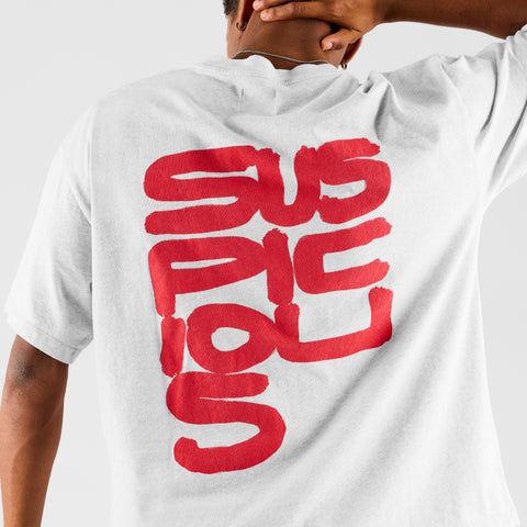 Bestsellers GTD / S(us)USPICOUS Tee - Ash