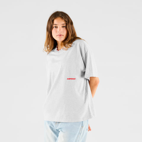 Bestsellers GTD / S(us)USPICOUS Tee - Ash